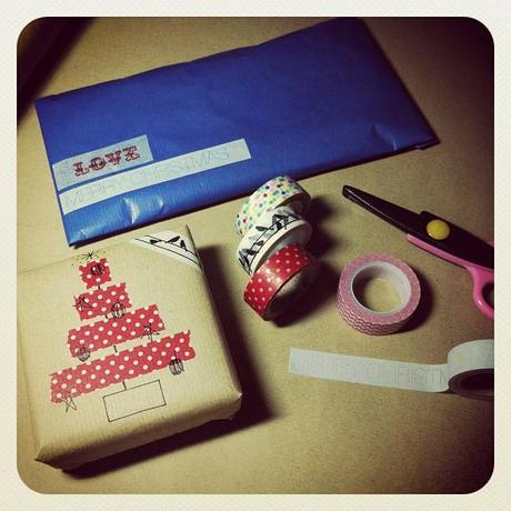 La Navidad con washi tape mola más!