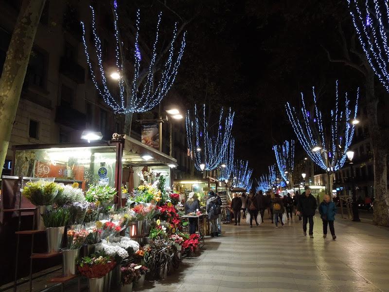 Iluminación navideña en Barcelona IX