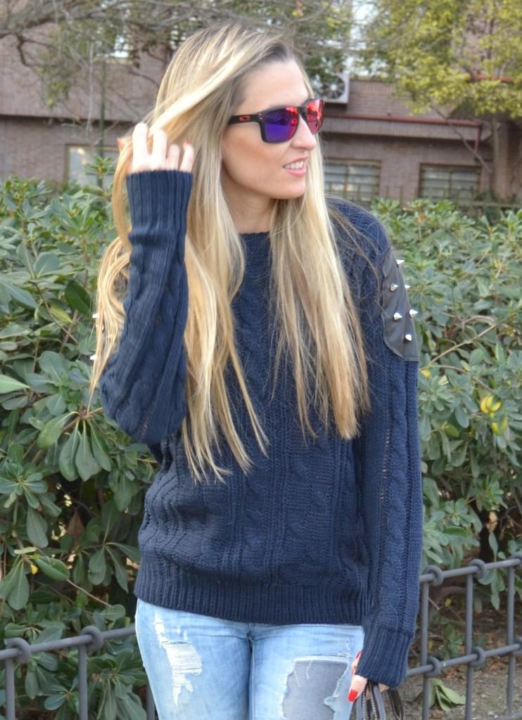 Spikes on my sweater