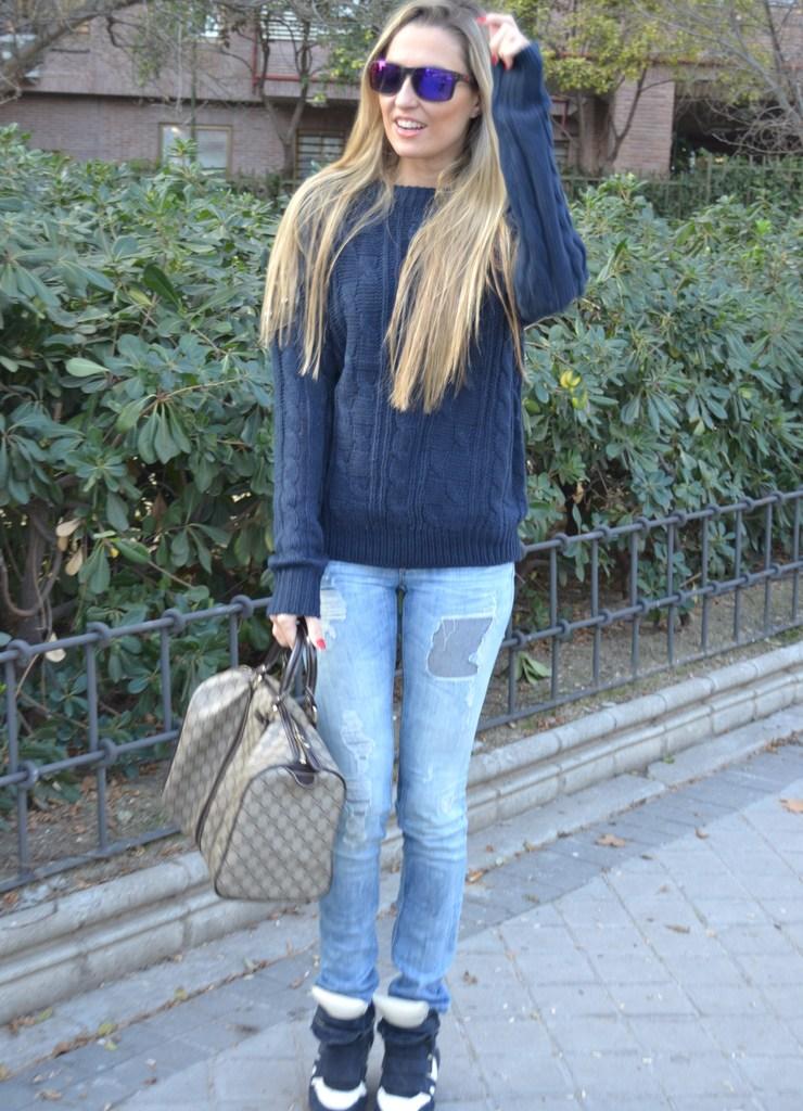 Spikes on my sweater