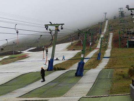 Pentland Hills y la pista de esquí artificial más larga de Europa