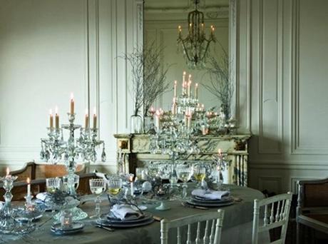 dinner christmas table