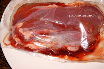 MAGRO CON PUERROS Y SETAS