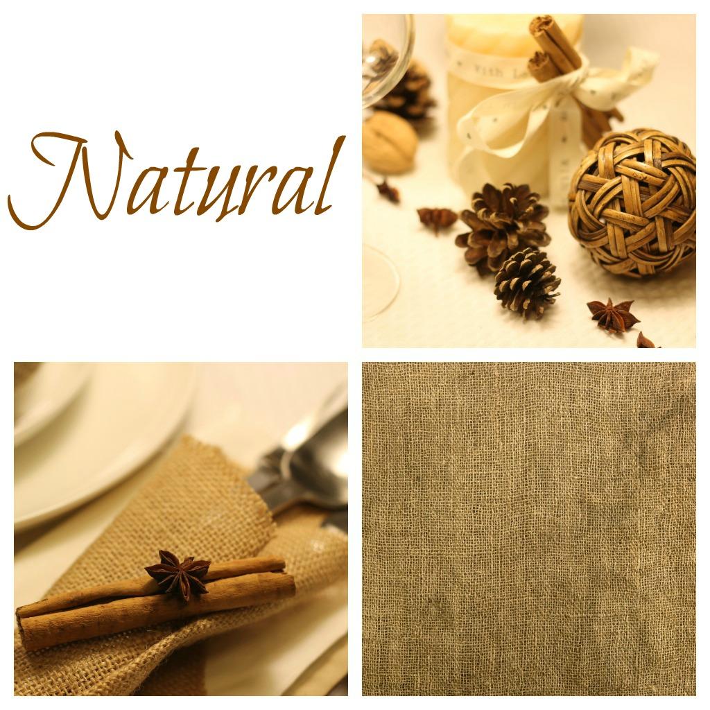 4 mesas: Natural - 4 tables: Natural