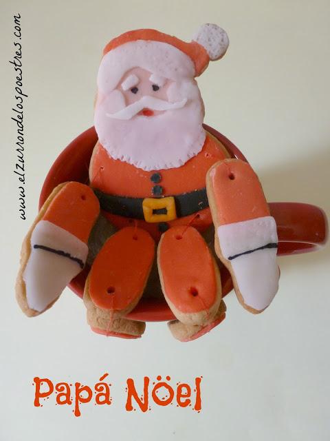 Papá Noel Articulado. DÍA 24 Calendario de Adviento'12