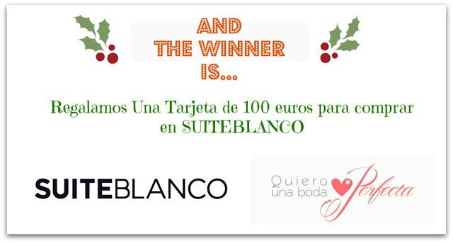 ¡Ya tenemos ganadora del sorteo de SUITEBLANCO!