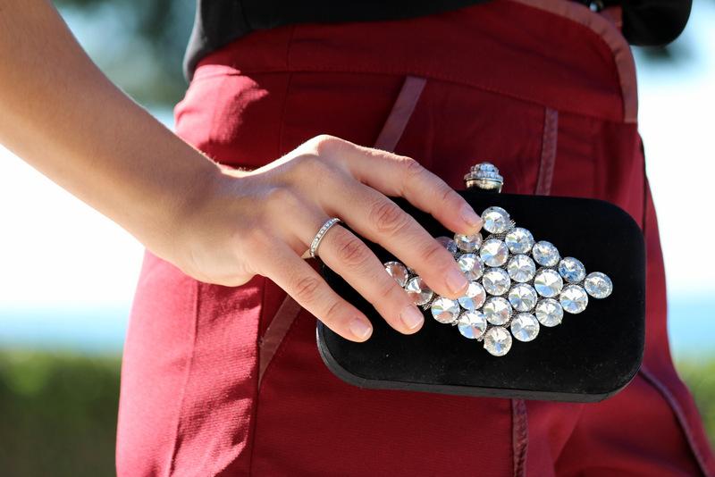 Look navideño con vistas al mar