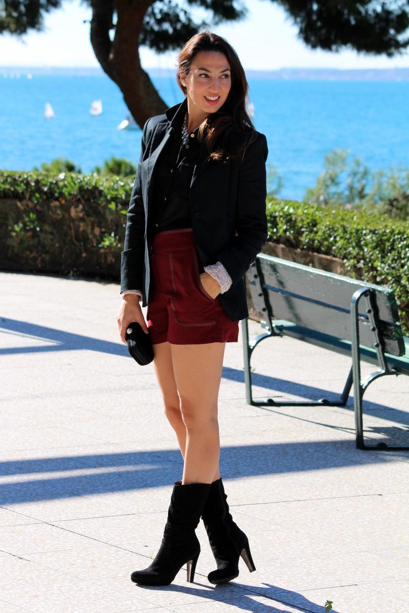 Look navideño con vistas al mar