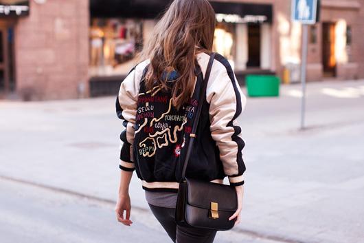 Beisbol Jacket Street Style