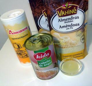 Anguila de mazapán y chocolate