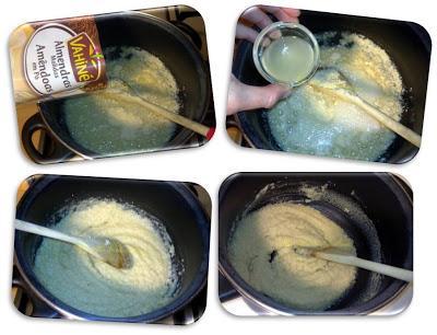 Anguila de mazapán y chocolate