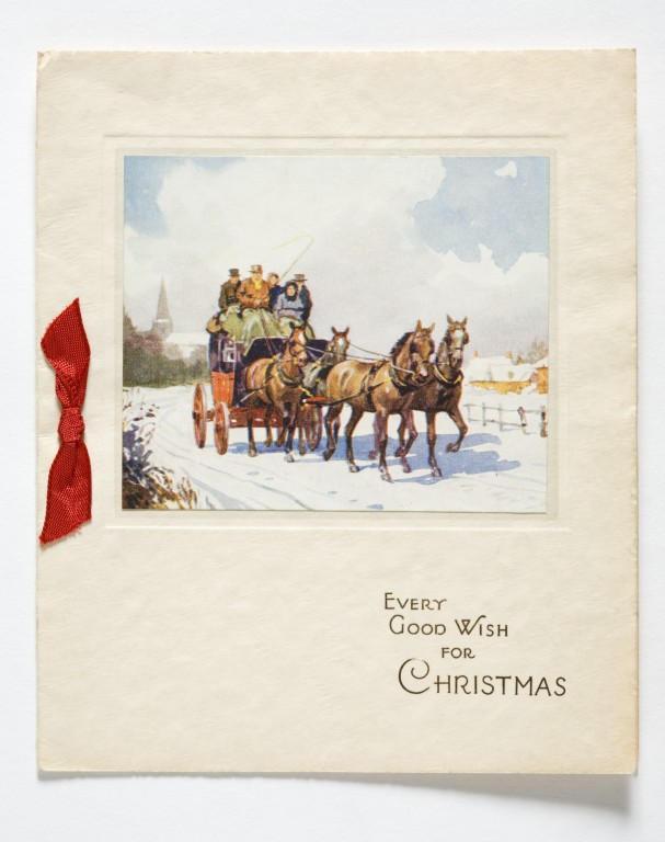 Felicitación de Navidad de 1930