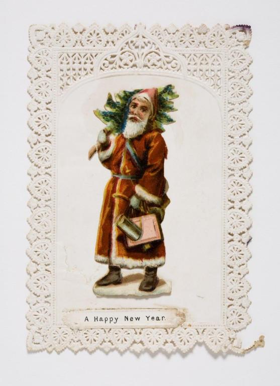Felicitación de Navidad de 1870