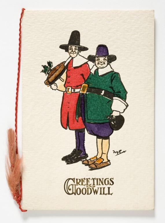 Felicitación de Navidad de 1920