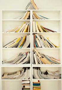 Postales navideñas y literarias