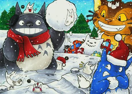 ¡Generación GHIBLI os desea unas muy felices fiestas!