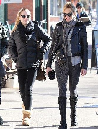 El estilo de Melanie Griffith y Estela del Carmen en Aspen