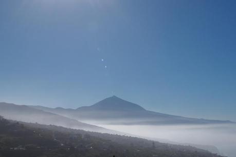Navidad sin formato El Teide desde el Sauzal
