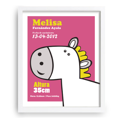 Cuadros infantiles para nacimientos