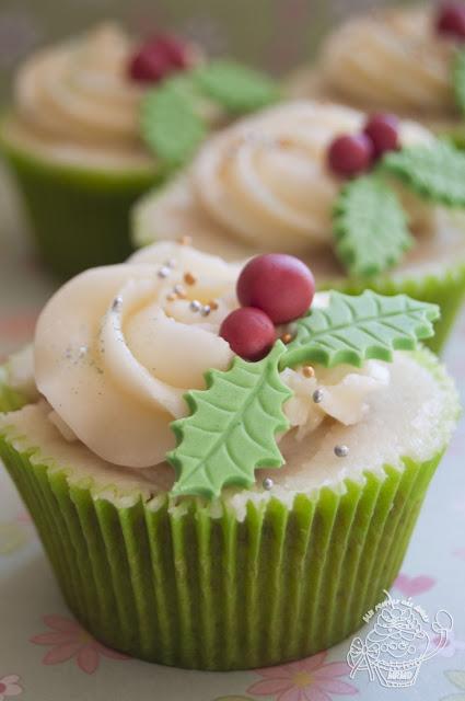 CUPCAKES DE MANZANA Y CANELA Y MÁS GALLETAS NAVIDEÑAS