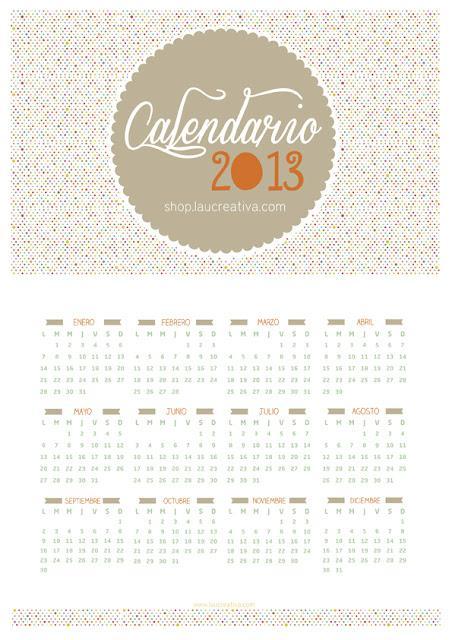 Calendario 2013