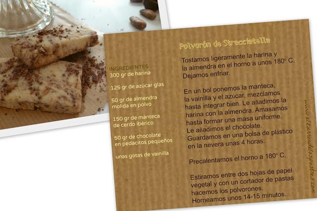 Polvorón de Stracciatella