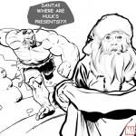 Marvel felicita la Navidad 2012