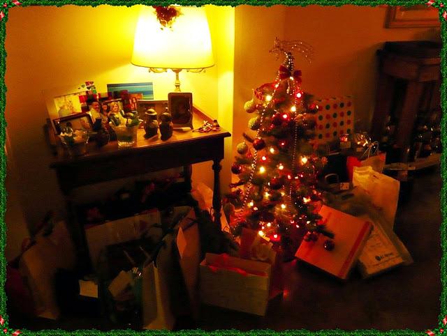 Regalos y festejo de Navidad