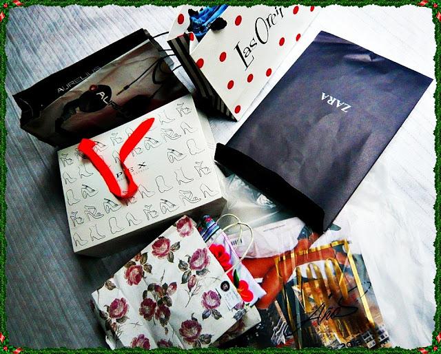 Regalos y festejo de Navidad