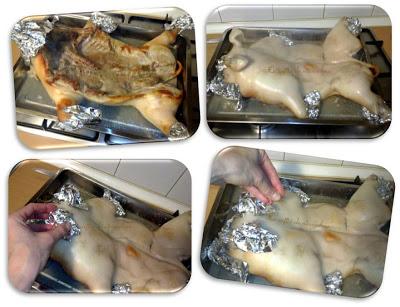 Cochinillo asado al estilo Cándido