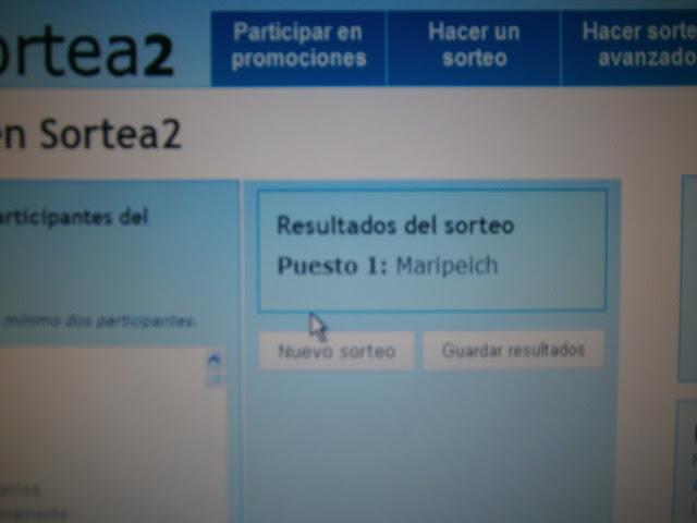 Resultado del sorteo 300 seguidores