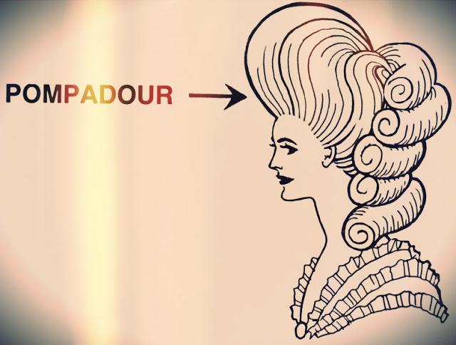 Trending topic: Pompadour.
