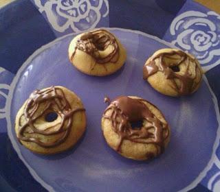 Donettes con chocolate light