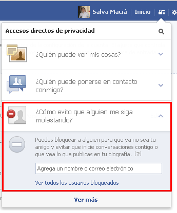 configurar privacidad facebook
