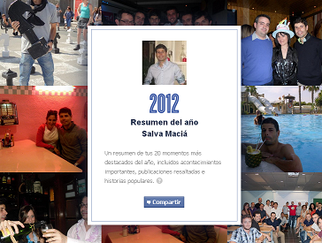 momentos facebook 2012
