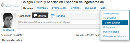 grupo linkedin 2 Abandonar un grupo en linkedin