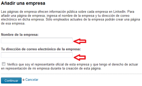 empresa en linkedin