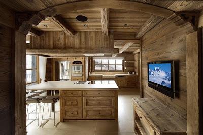 Rustico Lujoso en Courchevell