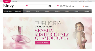 5% de descuento en Biuky, tienda online de cosmética y perfumería