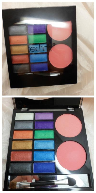 Paleta sombras y coloretes Technic