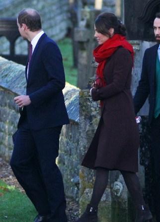 El look de Kate Middleton en la Misa de Navidad El look de Kate Middleton en la Misa de Navidad
