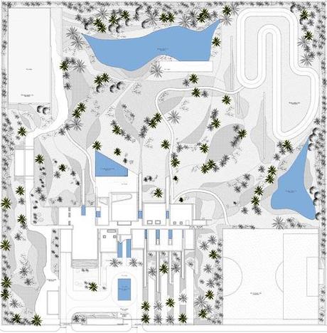 A-cero Projects A-cero presenta una segunda propuesta para una villa ubicada en Abu Dhabi