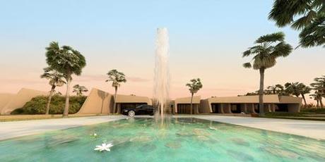 A-cero Projects A-cero presenta una segunda propuesta para una villa ubicada en Abu Dhabi