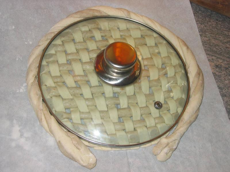 Bandeja tejida de pan