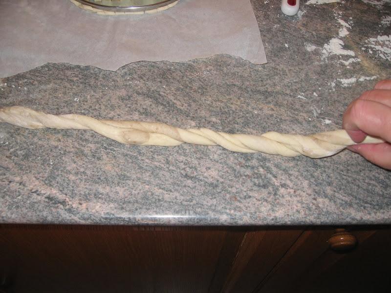 Bandeja tejida de pan