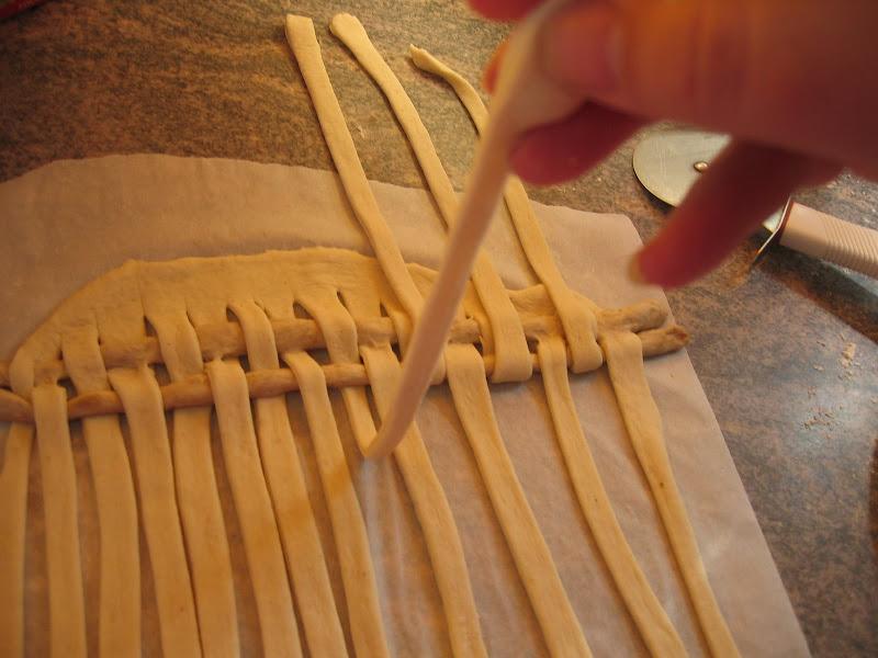 Bandeja tejida de pan