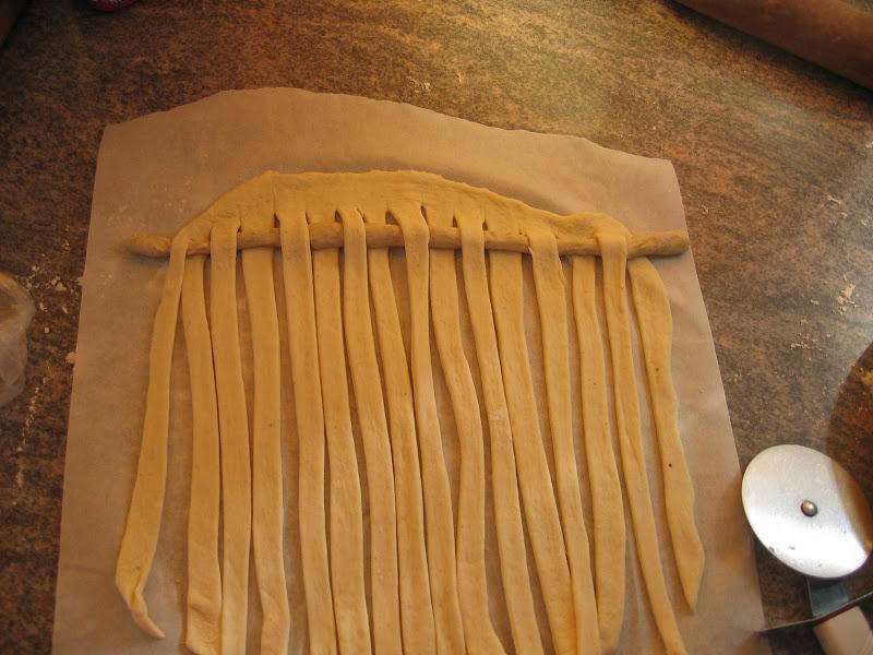 Bandeja tejida de pan