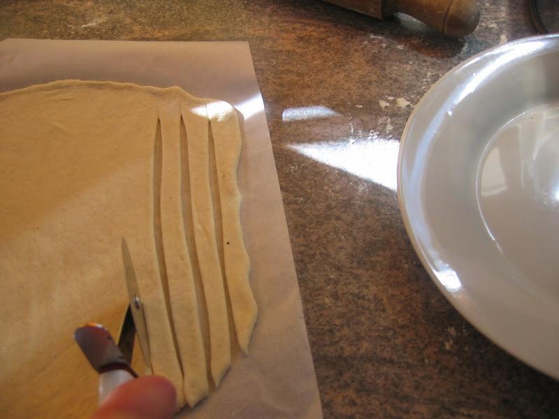 Bandeja tejida de pan