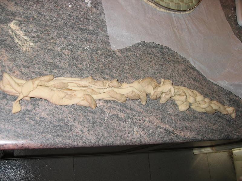 Bandeja tejida de pan