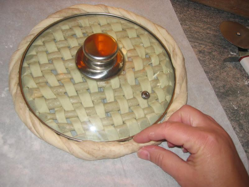 Bandeja tejida de pan